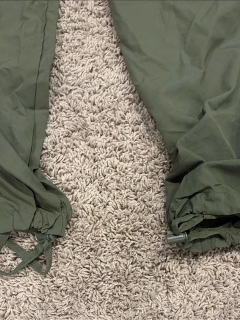 Fabletics Men's Olive Cargo Joggers - Picture 3 of 5
